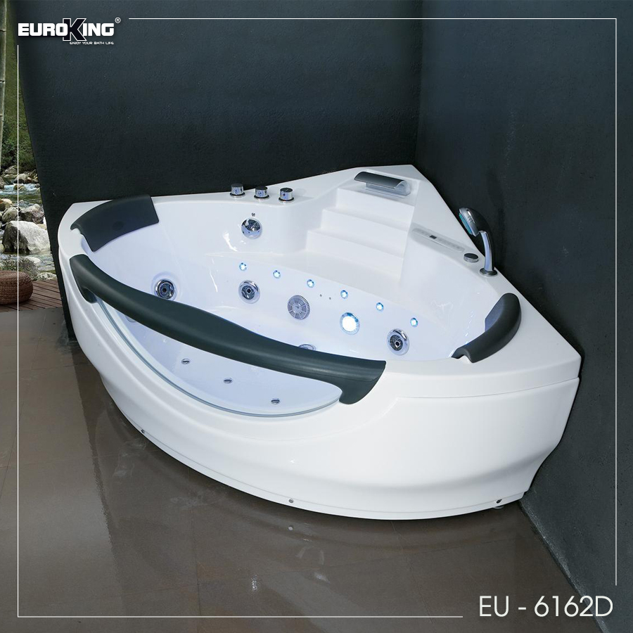 Bồn tắm sục góc massage Euroking EU-6162D